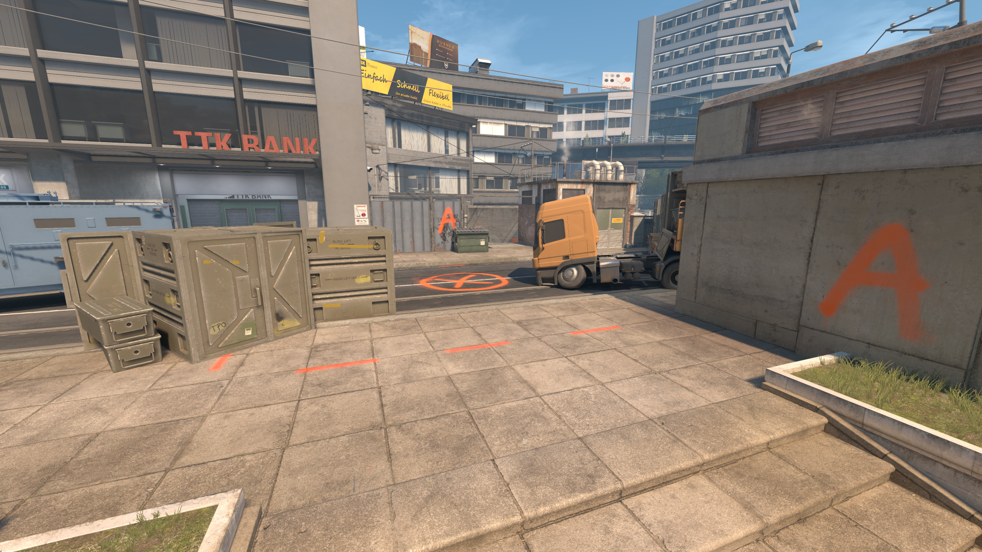 Карта Overpass в Counter-Strike 2